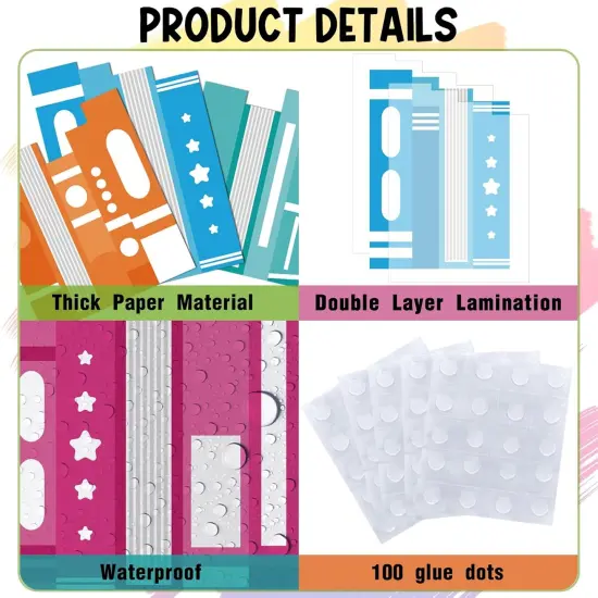 Back to School Reading Bulletin Board Decorations Set - Black {4}