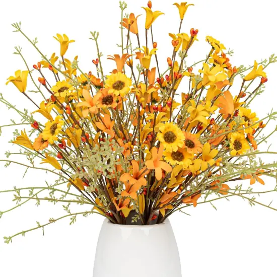 Fall Flower Decorations 12 Pack {1}