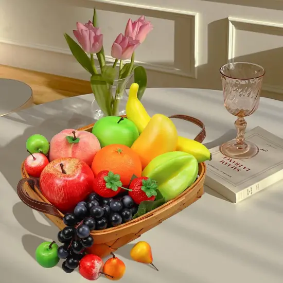 12 Kinds of Artificial Fruits Pack {4}