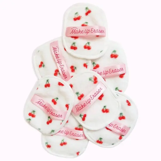 MAKEUP ERASER CHERRY CRUSH 7-DAY SET & MAKEUP BAG {5}