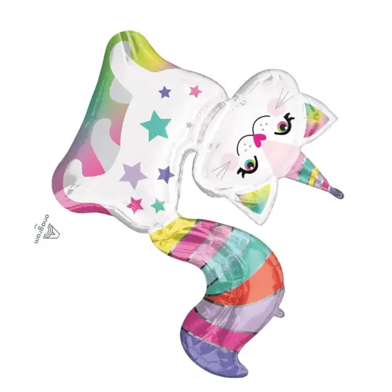31" Caticorn Foil Balloon Magical Party Decoration {4}