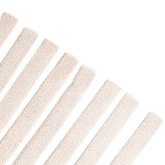 3/4" Wide Flat Cotton Oil Lamp Lantern Replacement Wicks Pack of 8 {3}