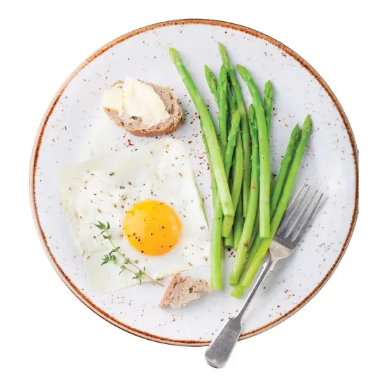 HIC 2pc Non-Stick Square Egg and Pancake Cooking Rings with Folding Handle {4}