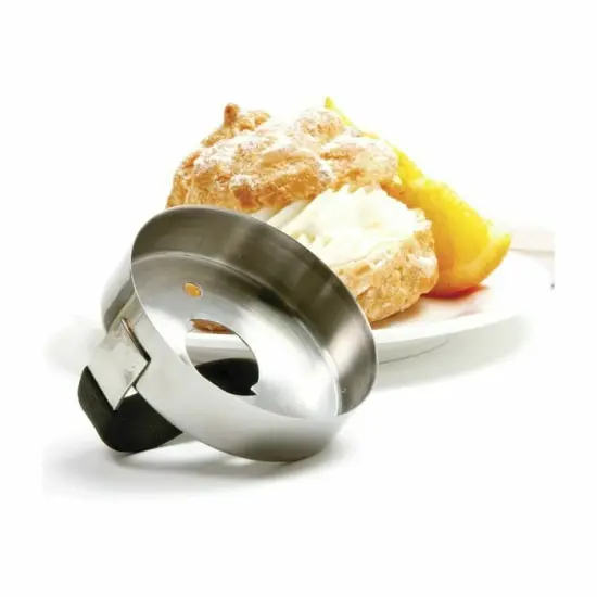 Norpro 3" Stainless Steel Donut / Biscuit Cutter with Removable Center {4}