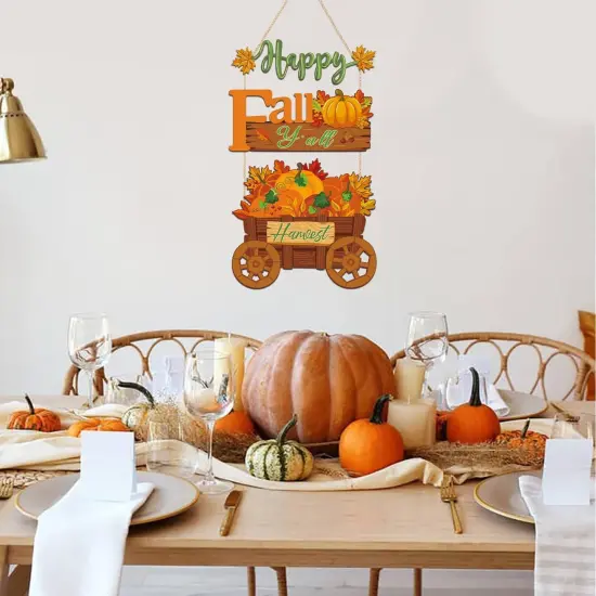 Happy Fall Door Sign (Happy Fall Door Sign) {5}