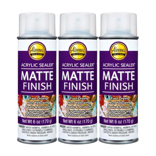 Aleene''s Acrylic Spray Sealer6 oz. Matte Finish 3 Pack {1}