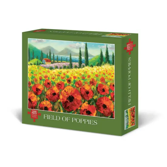 Field of Poppies 1000-Piece Puzzle {1}
