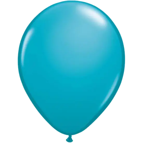 TROPICAL TEAL GREEN BALLOONS {1}