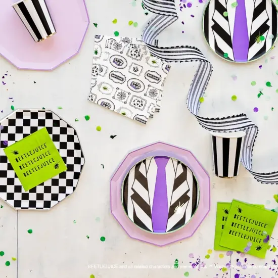 BEETLEJUICE X BONJOUR FETE SMALL NAPKINS {4}