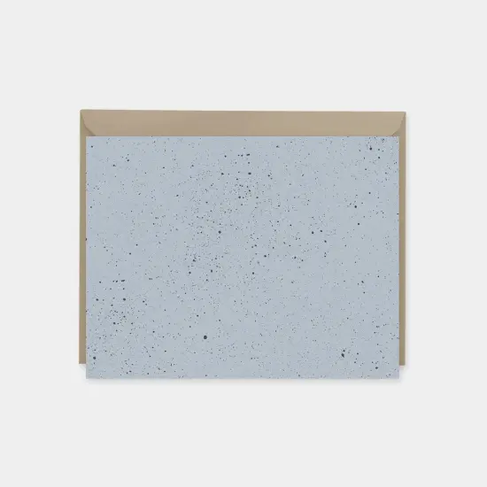 Speckled Light Blue Note Cards {1}