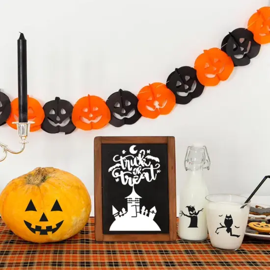 Small Stencils for Painting on Wood Reusable, 3 Inch Reusable Stencil (halloween) {6}