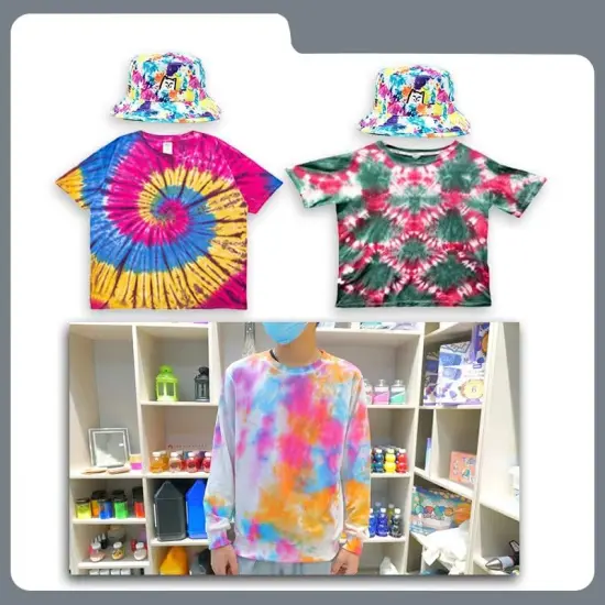 36 Colors Tie Dye Powder, Rainbow Tie Dye Powder Fabric Dye for Tie Dying, Tie Dye Kits DIY Coloring Party Supplies Suitable for Children Adult (36 Colors) {6}