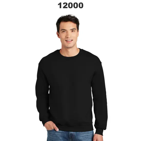 Gildan&reg; DryBlend Crewneck Long Sleeve Sweatshirt Forest {3}