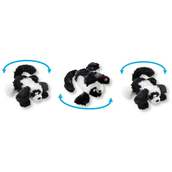 Collections Etc Laughing Loud Rolling Dog Animated Toy {4}