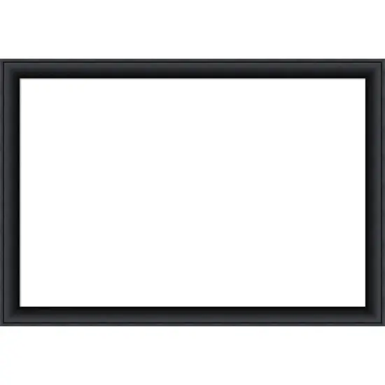 Nero Black Framed Dry Erase Magnetic Board {7}