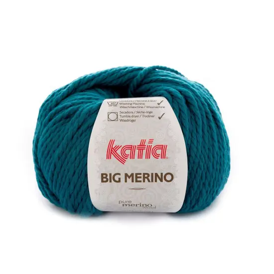 Katia Big Merino Superwash Wool Yarn Green-blue {1}