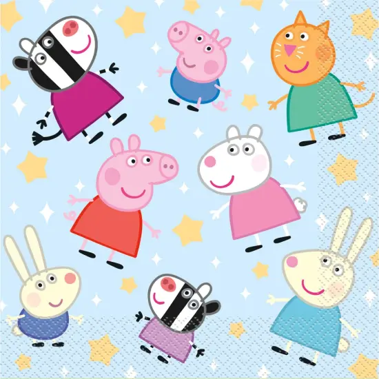 Peppa Pig Luncheon Napkins, 16ct {1}