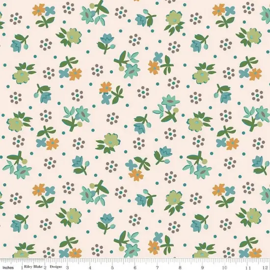 Gentler Times Reunion Pebble Cotton Wideback Fabric per yard {1}