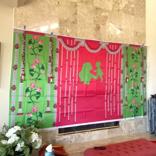 Valaikaappu Decor, Seemantham Banner, Seemantham Decor, Baby Shower Decor, Backdrop Baby Shower, Baby Shower Banner, Baby Shower Decor, {2}