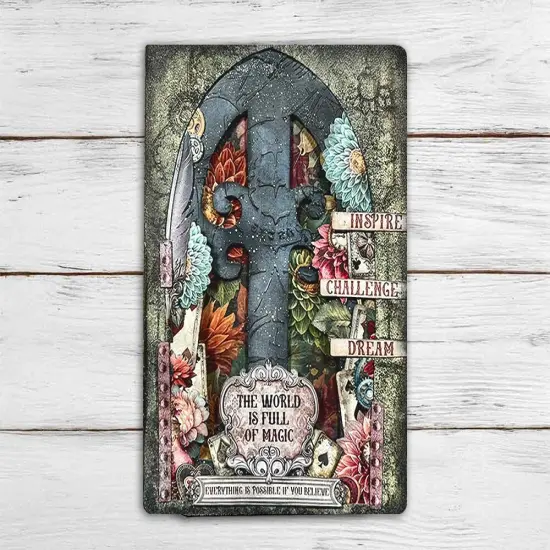 Stamperia Double-Sided Paper Pad 8"X8" 10/Pkg-Master Of Magic, 10 Designs/1 Each {4}