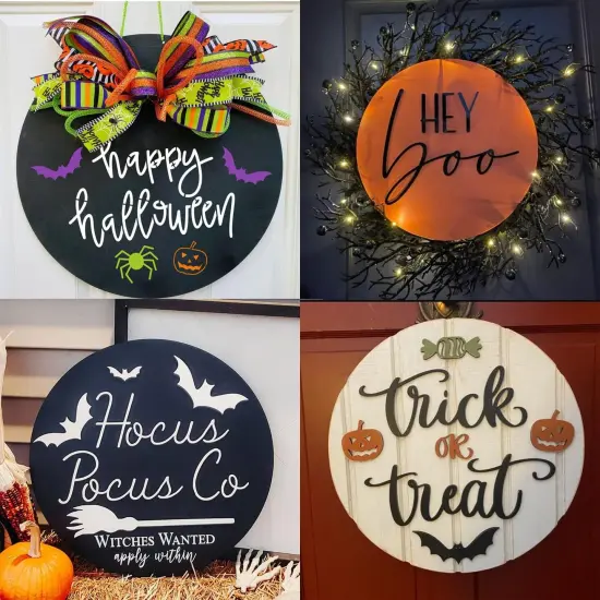 Halloween Stencils for Painting on Wood Large Halloween Stencil (Halloween) {6}