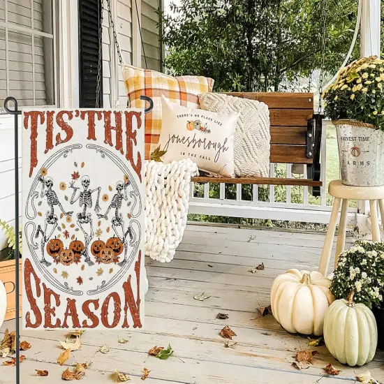 Thanksgiving Halloween Garden Flags(12x18 Inch) {3}