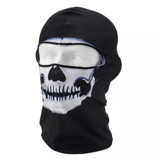 Kitcheniva Halloween 3D Balaclava Skull Ghosts Full Face Mask {1}