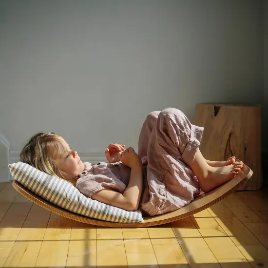 Kinderfeets: Kinderboard - Natural - All Ages Wooden Balance Board, Multifunctional Use, Handcrafted, 300 Lbs Max,Toddler-Kid-Teen-Adult Age 18mo+ {5}