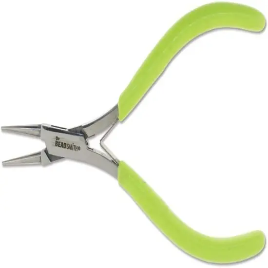 The Beadsmith Micro Mini Round Nose Pliers with Springs {1}