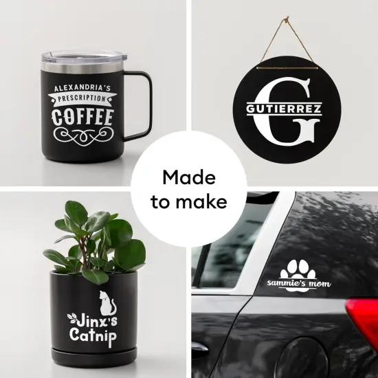 Cricut Smart Vinyl - Permanent, White, 13 in x 5 ft(1) {4}