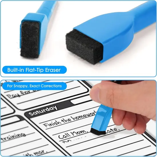 Magnetic Whiteboard Markers - 12 Count 12 Colors {4}