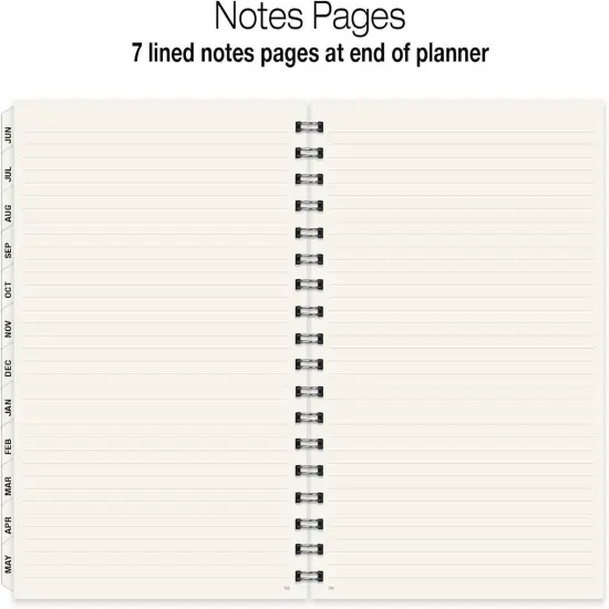 2025-2026 Monthly & Weekly Planner - 8.5"x11" {5}
