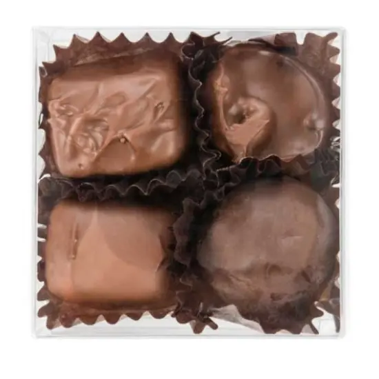 Chocolate Box with Insert 2 3/4" x 1 7/16" x 2 3/4" 100 pack CNDY227 {1}