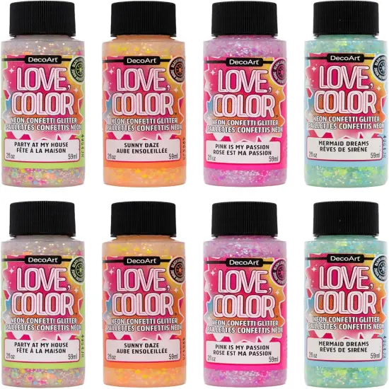 Love, Color Confetti Glitter {1}