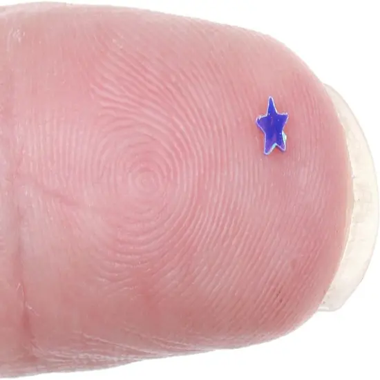 Glitter Star Confetti Decor {2}