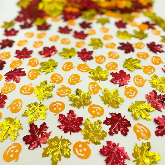Thanksgiving Confeti Halloween Confetti {1}