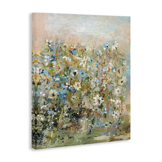 Stupell Industries Speckled Garden Flowers Canvas Design by Roy Ebert {3}