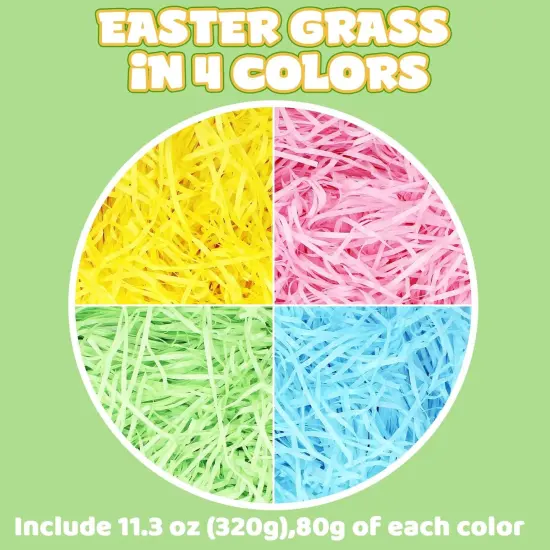 10.5 Oz (320g) Easter Grass Basket Filler {2}