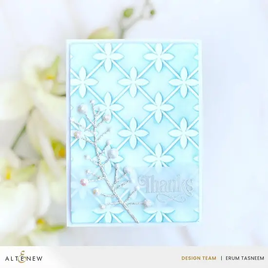 Petal Palooza 3D Embossing Folder {3}
