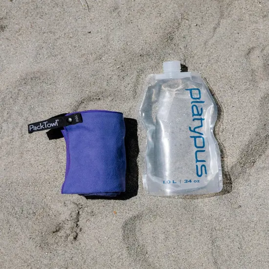 Collapsible Water Bottle with Closure Cap {5}