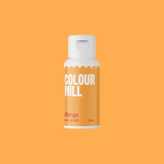20ml Oil Based Colouring Mango Rich Vibrant Gel Colour Perfect For Buttercream Chocolate Cake Ganache {4}