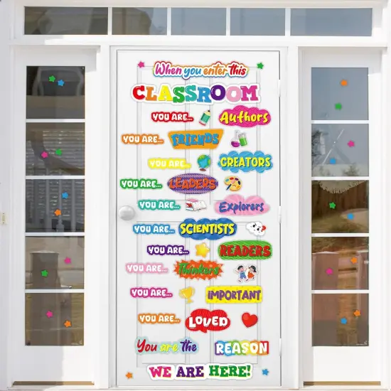 Classroom Decorations Poster Stickers {1}