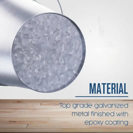 Galvanized Bucket - 12 Pack Bulk {4}