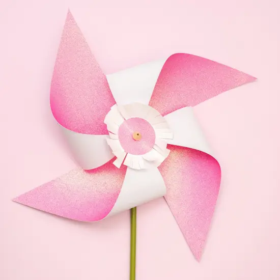 American Crafts Poster Shop Posterboard 22"X28"-Pink Glitter {3}