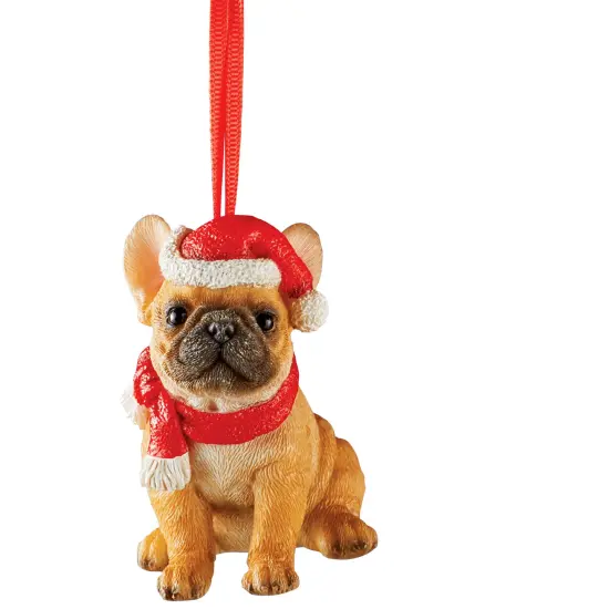 Collections Etc Santa Pups Ornament {2}