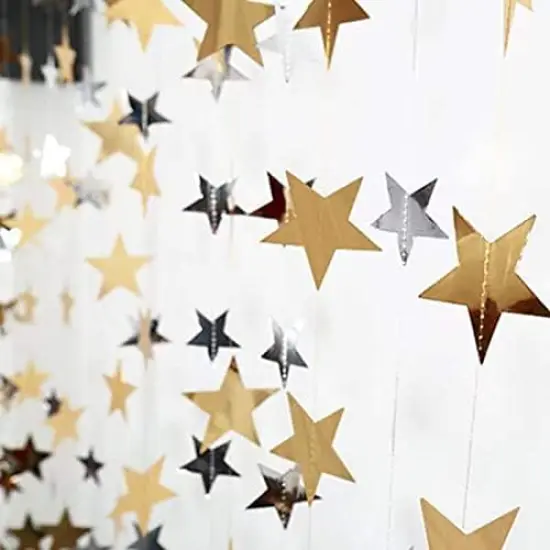 Happy Anniversary Banner Party Hanging Paper Fans Decoration {4}