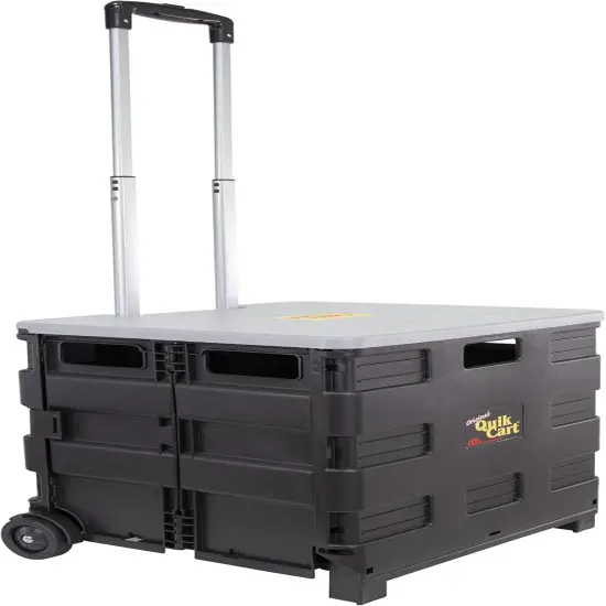 Quik Cart Collapsible Rolling Crate {1}