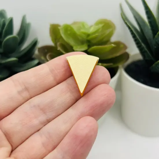 3D Pumpkin Pie Charms, 25x19mm {4}