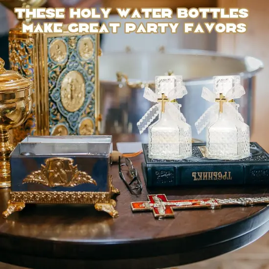 24 Set Holy Water Bottles - 50ml {4}
