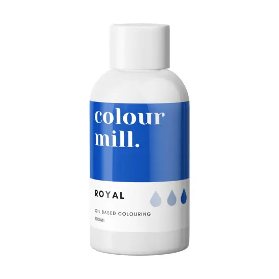 100ml Oil Based Colouring Royal Rich Vibrant Gel Colour Perfect For Buttercream Chocolate Cake Ganache {1}